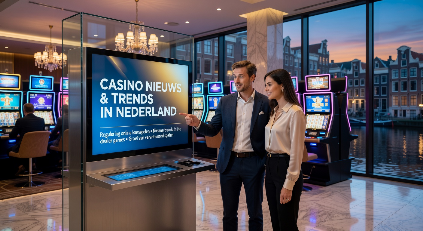 Feestelijke sfeer bij Holland Casino met jackpotwinnaars en gloeiende jackpotdisplays in Rotterdam en Breda
