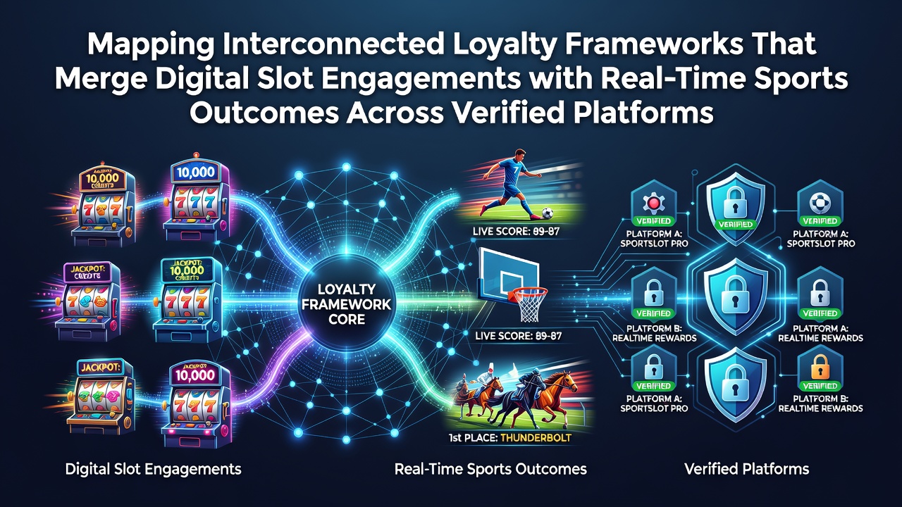 Overzicht van onderling verbonden loyaliteitskaders die digitale slots en sportresultaten combineren