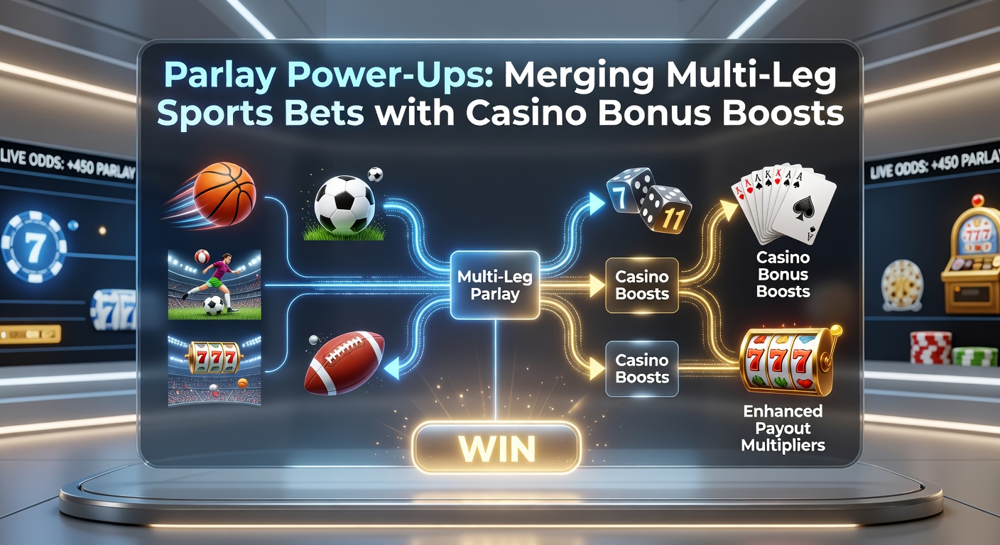 Speler aan mobiel scherm met parlay succes en activerende casino bonus, inclusief winstgrafiek